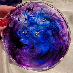 3 coasters for $40| Resin Coaster